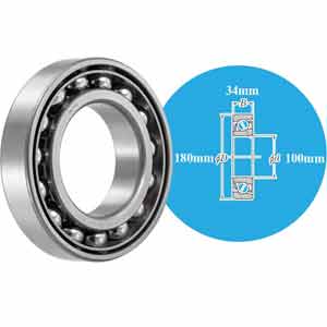 Vòng bi tiếp xúc góc NTN 7220A