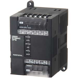Bộ điều khiển lập trình OMRON CP1E-E10DT1-D Loại: Compact; 24VDC; Số ngõ vào digital: 6; Số ngõ ra digital: 4; 2Ksteps