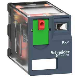 Rơ le trung gian SCHNEIDER RXM3AB1F7 110VAC 11 chân dẹt 10A