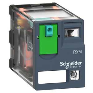 Rơ le RXM3AB2BD Schneider 3CO 10A with LED Chính hãng