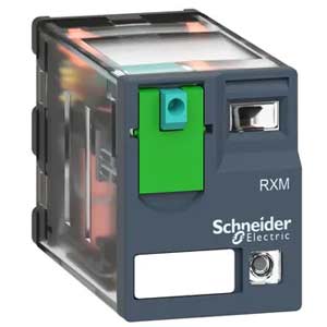 Rơ le trung gian SCHNEIDER RXM4AB2ED 48VDC 14 chân dẹt 6A