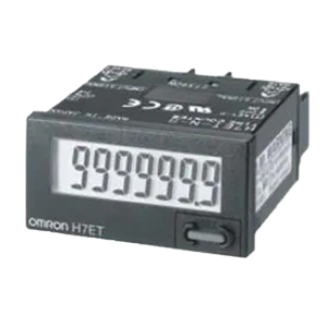 Bộ đếm thời gian OMRON H7ET-N-B-300 48x24mm, 7 số, nguồn pin