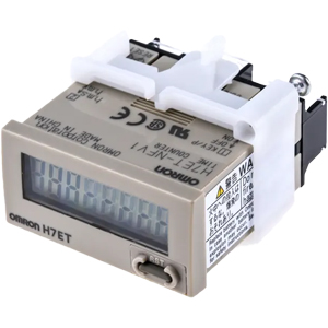 Bộ đếm thời gian OMRON H7ET-NFV1-300 48x24mm, 7 số, nguồn pin