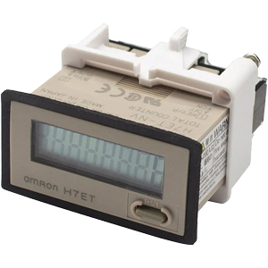 Bộ đếm thời gian OMRON H7ET-NV-300 48x24mm, 7 số, nguồn pin