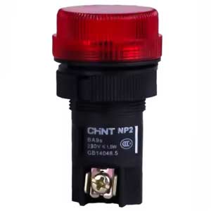 Đèn báo CHINT NP2-EV164 230VAC 220VAC D22 (Đỏ)