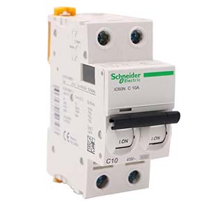 Aptomat cài SCHNEIDER A9F77210 2P, 10A, 10kA