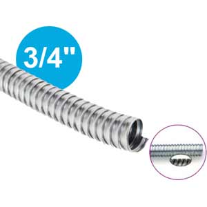 Ống ruột gà lõi thép (Ống luồn dây điện kim loại mềm) CVL OMO34CVL