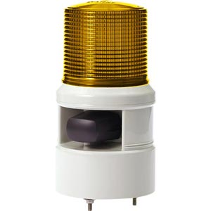 Đèn cảnh báo gương xoay bóng sợi đốt tích hợp còi QLIGHT S100DL-WS-24-A