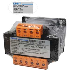 Máy biến áp hạ thế CHINT NDK-250VA IEC (415/380/220-220/110/48/24/12)