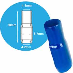 Chụp đầu cốt bằng nhựa Vinyl MHD V3.5 Blue