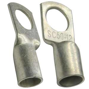 Đầu cốt đồng SC 50-12, 50mm², D13mm, D20mm, hàng mới 100%