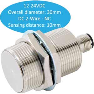 Sensor tiệm cận Omron E2E-X10D2-M1G 12-24VDC, 10mm