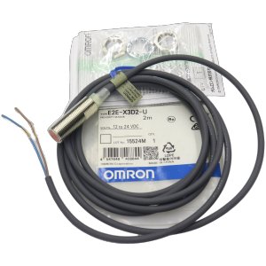 Cảm biến từ OMRON E2E-X3D2-U 2M OMS 12-24VDC, NC, 3mm