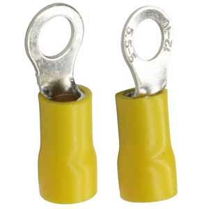 Đầu cốt tròn cách điện DOD RV 5.5-5 YELLOW