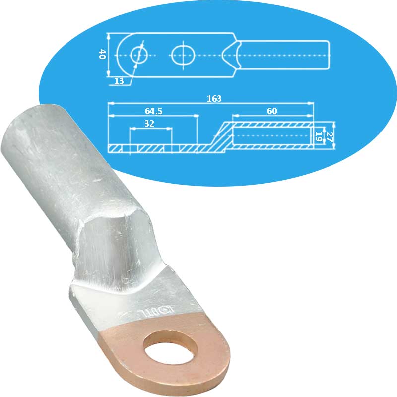 Đầu cốt đồng nhôm  DOD DTL-2-185