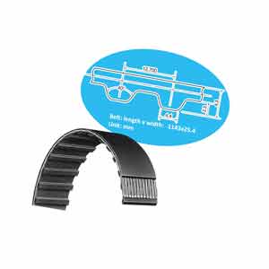 Dây curoa răng 450H100G BANDO - Tồn kho - Chính hãng