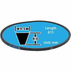 Dây curoa BANDO B2240 (FM24)