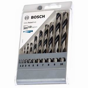 Mũi khoan kim loại Bosch 2608577348; Kiểu mũi khoan: Rãnh xoắn ốc; Chất liệu mũi khoan: Thép gió (HSS); Kiểu đầu khoan: Chia điểm; Loại chuôi: Tròn