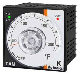 Bộ điều khiển nhiệt độ loại PID, không chỉ thị analog AUTONICS TAM-B4SK1F