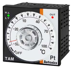 Bộ điều khiển nhiệt độ loại PID, không chỉ thị analog AUTONICS TAM-B4RP0C