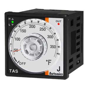 Bộ điều khiển nhiệt độ loại PID, không chỉ thị analog AUTONICS TAS-B4SJ2F