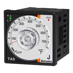 Bộ điều khiển nhiệt độ loại PID, không chỉ thị analog AUTONICS TAS-B4SJ4F