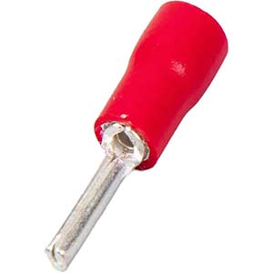 Đầu cốt pin đặc cách điện DOD PTV 1.25-10 RED