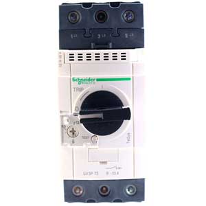 Aptomat bảo vệ động cơ  TeSy Deca SCHNEIDER GV3P13 3P; 9...13A; Công suất điện (400VAC): 5.5kW; Dòng ngắn mạch: 100kA