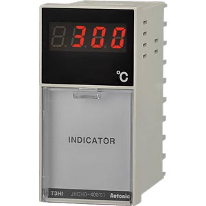 Đồng hồ hiển thị nhiệt độ (loại mới) AUTONICS T3HI-N4NJ4C-N Nguồn cấp: 100...240VAC; Loại cảm biến nhiệt độ: J; Màn hình LED; Số chữ số hiển thị: 3; Dải hiển thị: 0...400; Đơn vị hiển thị: °C