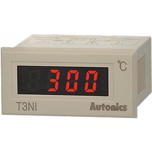 Đồng hồ hiển thị nhiệt độ (loại mới) AUTONICS T3NI-NXNKAC-N Nguồn cấp: 12...24VDC; Loại cảm biến nhiệt độ: K; Màn hình LED; Số chữ số hiển thị: 3; Dải hiển thị: 0...999; Đơn vị hiển thị: °C