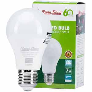 Bóng đèn LED chiếu sáng thông dụng Rạng Đông A60N3/7W.H (6500K)