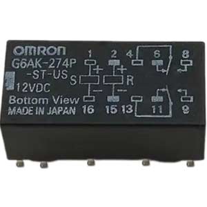 Rơ le tín hiệu thấp OMRON G6AK-274P-ST-US DC12