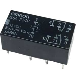 Rơ le tín hiệu thấp OMRON G6A-274P DC12