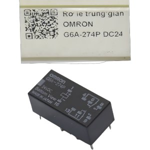 G6A-274P DC24 Rơ le 8 chân Omron - Hàng sẵn kho