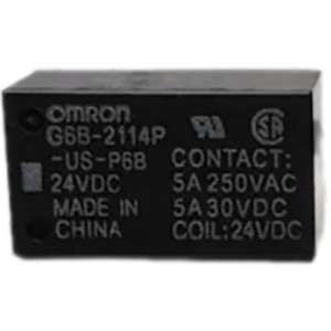 Rơ le công suất OMRON G6B-2114P-US-P6B DC24 BY OMZ 6 chân PCB 5A