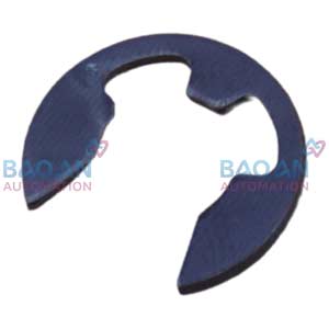 Vòng phanh chặn trục  CHINA EER-BO-7 Kiểu phanh chặn: Side mount; Steel; Black oxit; Đường kính của trục: 7mm; Đường kính rãnh: 14.3mm