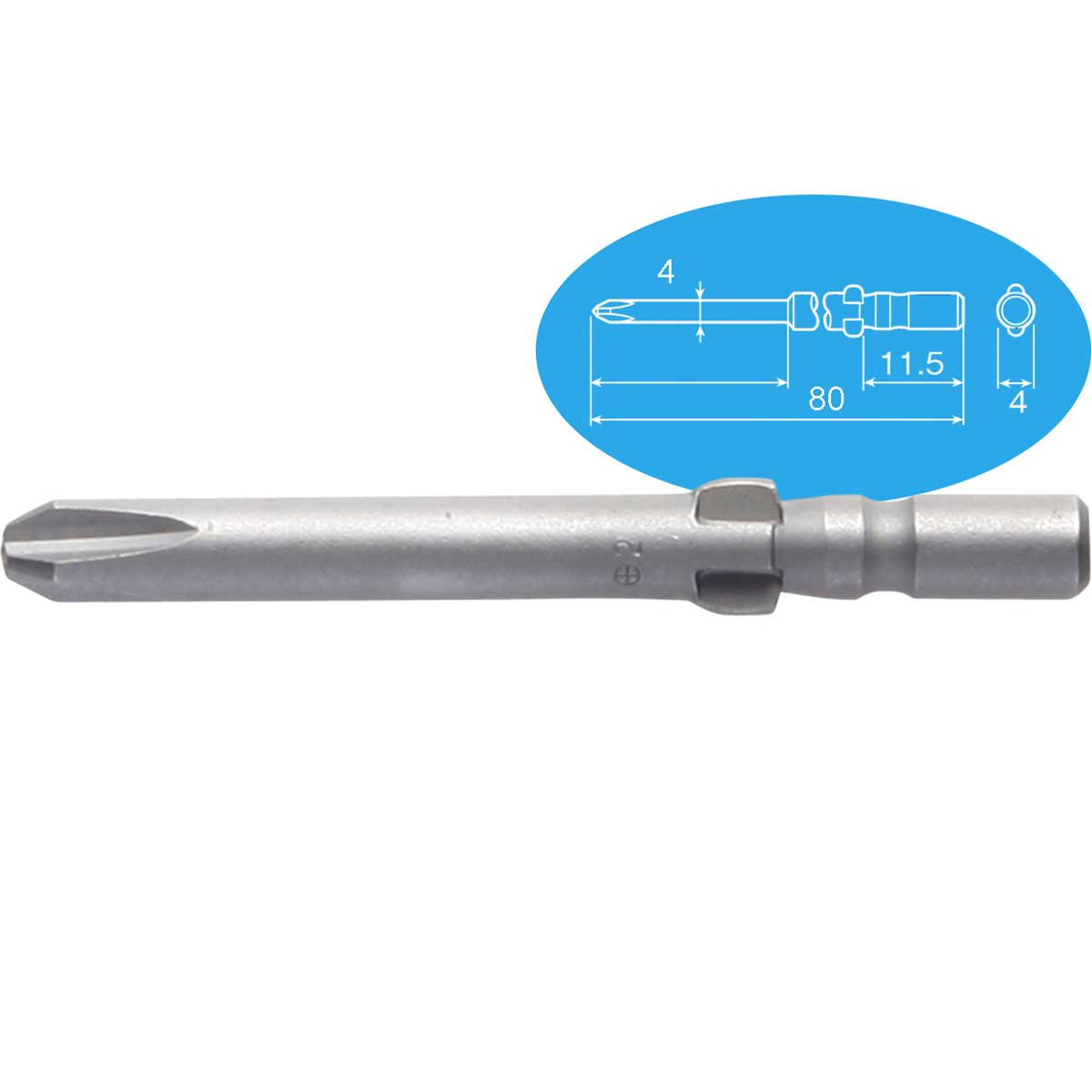 Mũi vít VESSEL D73+2x4x80