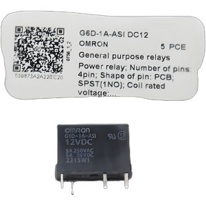 Rơ le OMRON G6D-1A-ASI DC24 BY OMB 4 chân PCB 5A - Giá tốt nhất