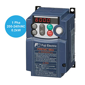 Biến tần Fuji FRN0002C2S-7A 1 Pha 220V 0.2kW 1.5A 400Hz - IP20