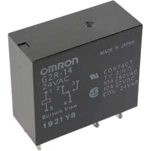 Rơ le công suất OMRON G2R-14 AC24 BY OMI 5 chân PCB 8A