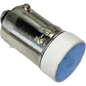 Đèn báo (loại có thể tháo rời đèn) IDEC LSED-2SN LED; 24VAC, 24VDC; Xanh lam; Đui ngạnh; BA9S/13