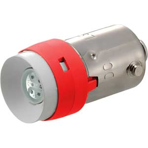 Đèn báo (loại có thể tháo rời đèn) IDEC LSED-6RN LED; 6VAC, 6VDC; Đỏ; Đui ngạnh; BA9S/13