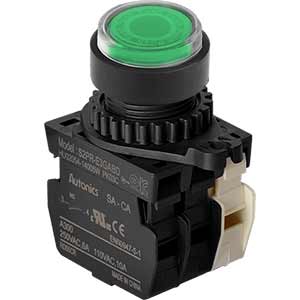 Nút nhấn D22-25mm (có đèn) AUTONICS S2PR-E3GABD