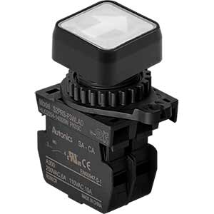 Nút nhấn D22-25mm (có đèn) AUTONICS S2PRS-P3WLAL