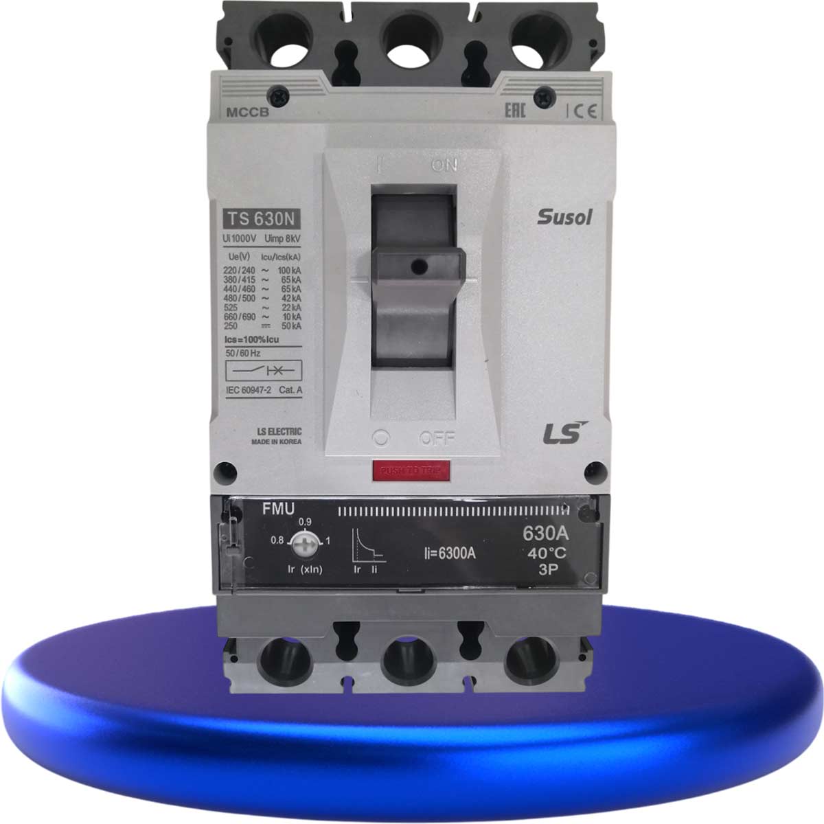 Aptomat khối LS TS630N FMU630 3P 630A 65kA