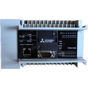 Mô đun CPU MITSUBISHI FX5U-32MT/DS Loại: Compact; 24VDC; Số ngõ vào digital: 16; Số ngõ ra digital: 16; 64KB