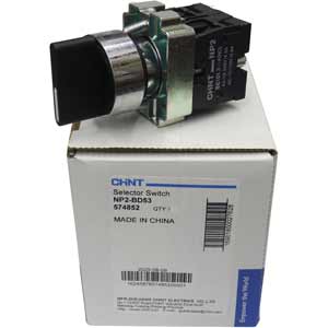 Chuyển mạch 3 vị trí tự hồi CHINT NP2-BD53 D22 2NO