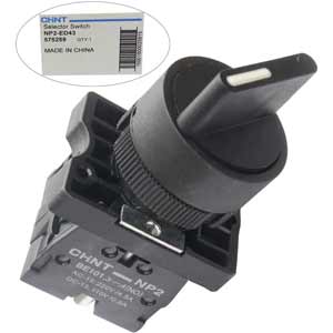 Chuyển mạch 2 vị trí tự hồi CHINT NP2-ED43 D22 2NO