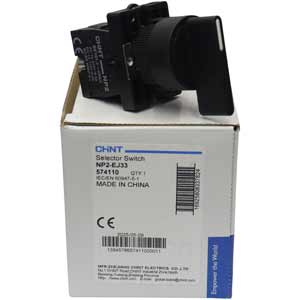 Công tắc xoay 3 vị trí cần dài CHINT NP2-EJ33 - D22, 2NO