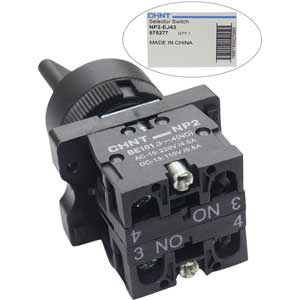 Chuyển mạch 2 vị trí tự hồi CHINT NP2-EJ43 D22 2NO